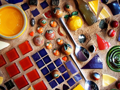 «Мозаика в интерьере: калейдоскоп разноцветных идей»