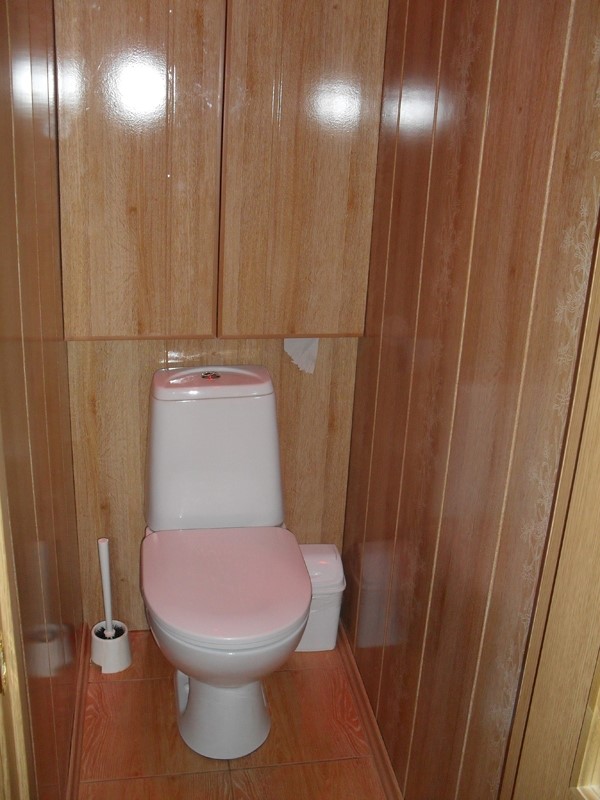 Отделка туалета в панельном доме (46 фото)
